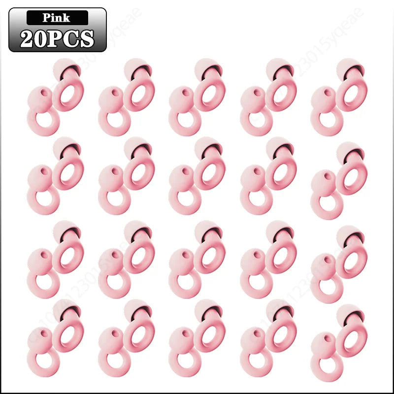 Ear Plugs for Noise Reduction for Sleeping Silicone Ear Plugs for Swimming Motorbike Noise Filtering Ear Plugs