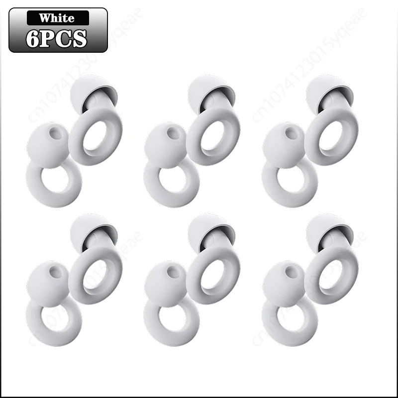 Ear Plugs for Noise Reduction for Sleeping Silicone Ear Plugs for Swimming Motorbike Noise Filtering Ear Plugs