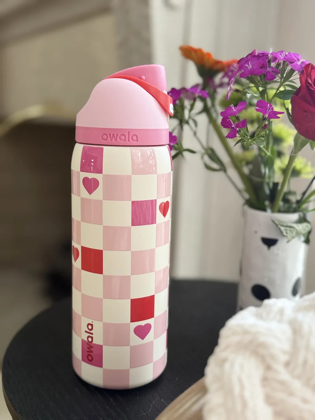 Insulated Stainless Steel Water Bottle with Straw, BPA-Free Sports Water Bottle, Great for Travel, 24Oz/32 Oz