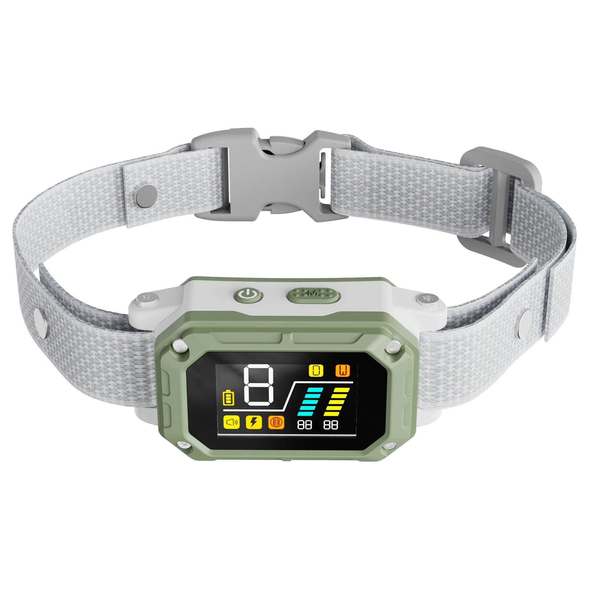 Dog Bark Collar for Large Medium Small Dogs, Rechargeable Smart Bark Collar, Anti Barking Training Collar with Adjustable Beep