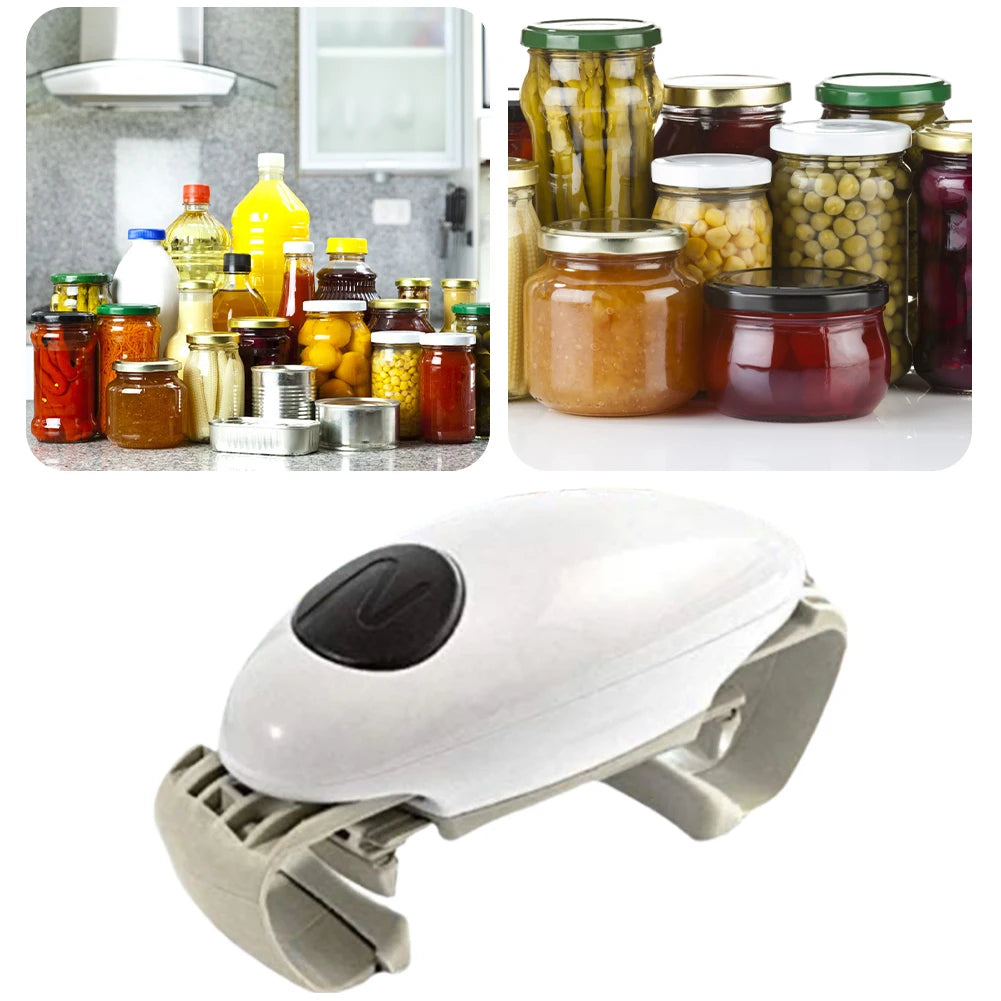 One-Button Automatic Bottle Cap Opener Electric Can Bottle Lid Opener Restaurant Beer Bottle Opener Restaurant Kitchen Bar Tools