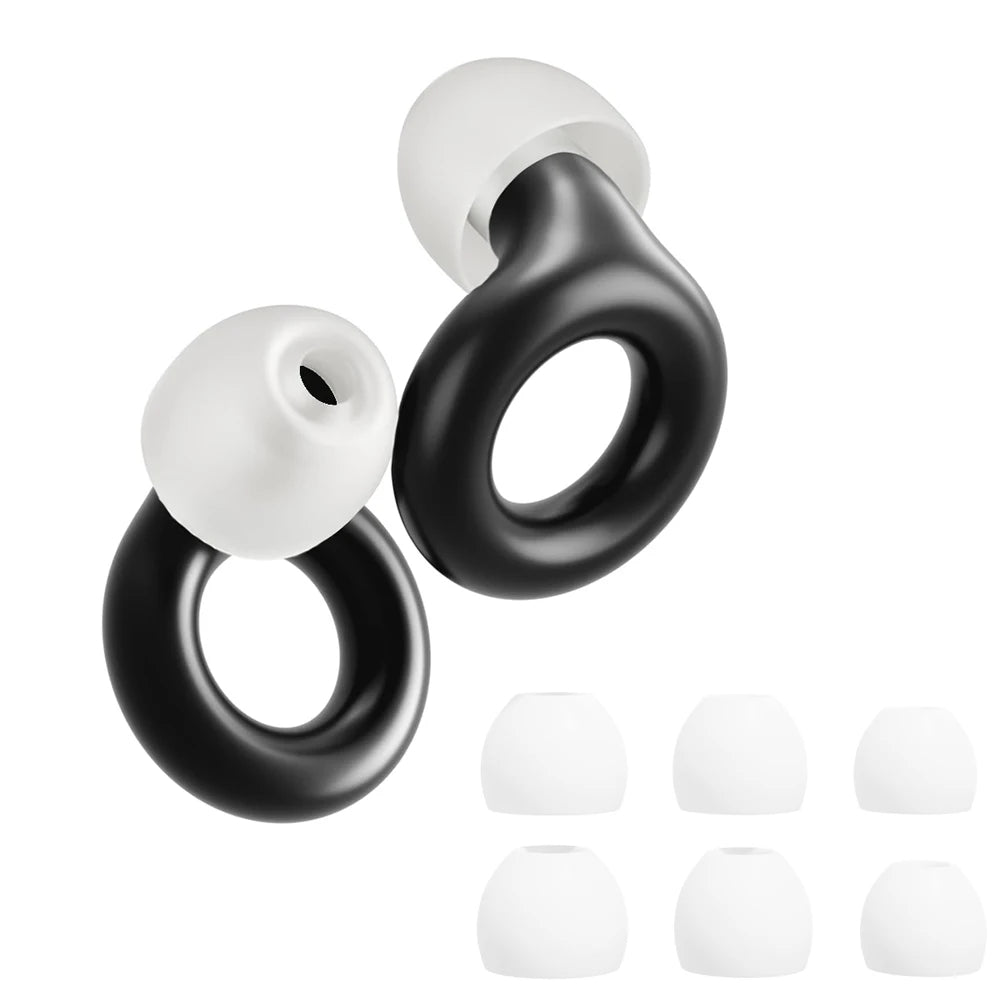 Quiet Ear Plugs for Noise Reduction for Sleeping Silicone Ear Plugs for Swimming Motorbike Noise Filtering Ear Plugs