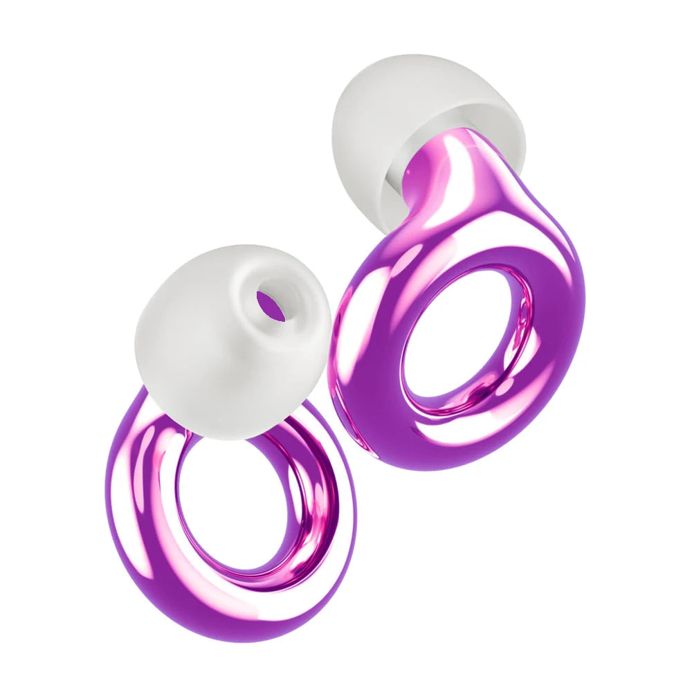 Quiet Ear Plugs for Noise Reduction for Sleeping Silicone Ear Plugs for Swimming Motorbike Noise Filtering Ear Plugs