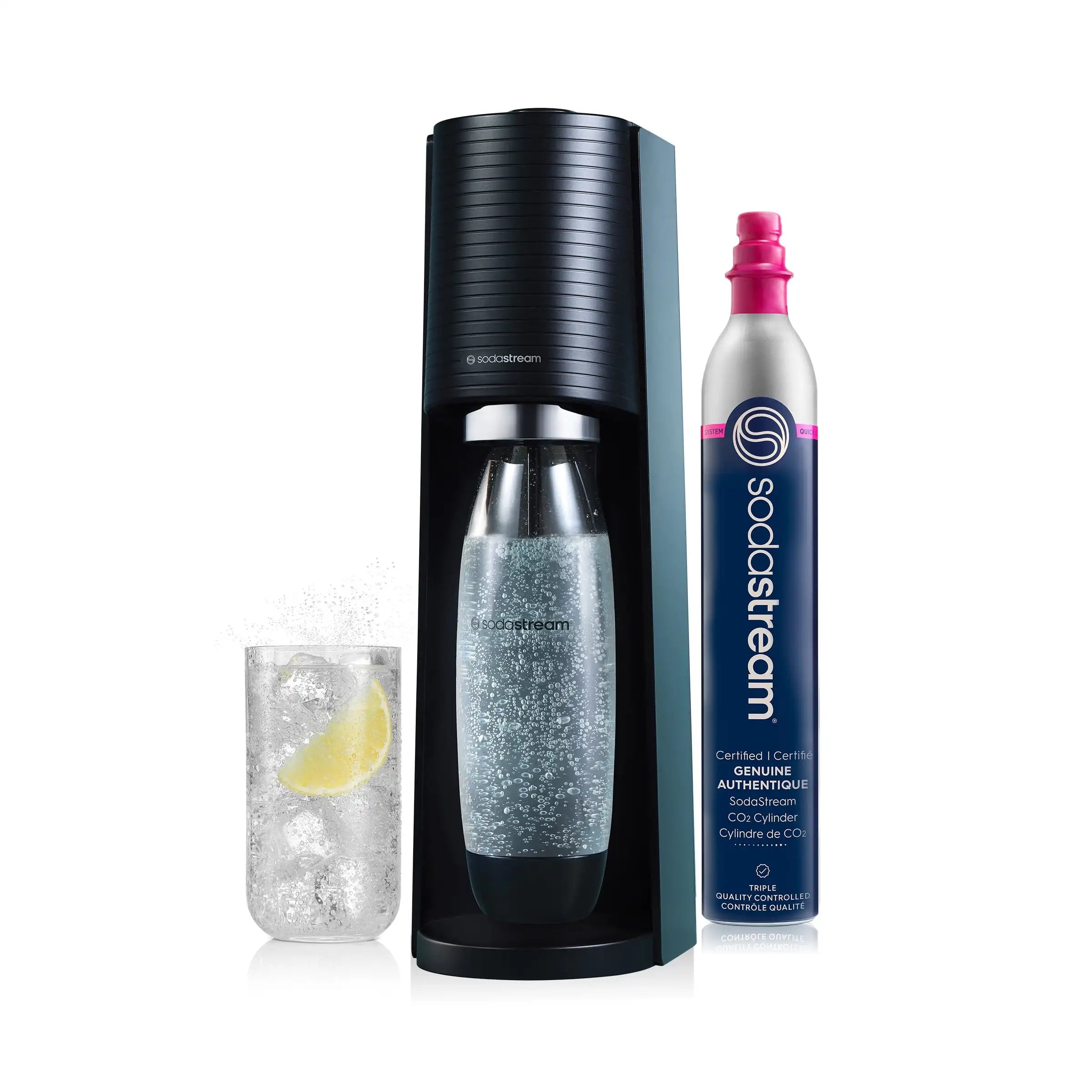 Sparkling Water Maker with CO2 and Carbonating Bottle