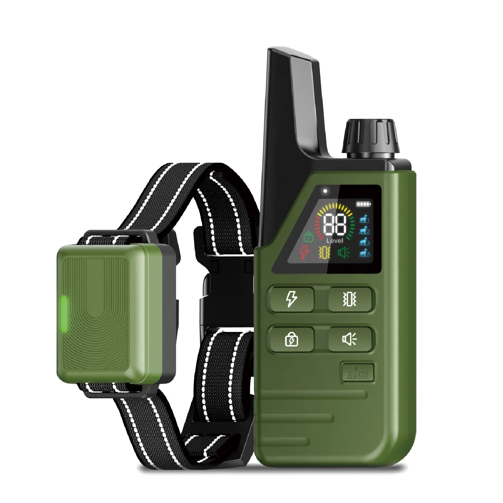 Dog Shock Collar 4200FT Dog Training Collar with Remote Innovative IPX7 Waterproof with 3 Training Modes, Rechargeable E-Collar
