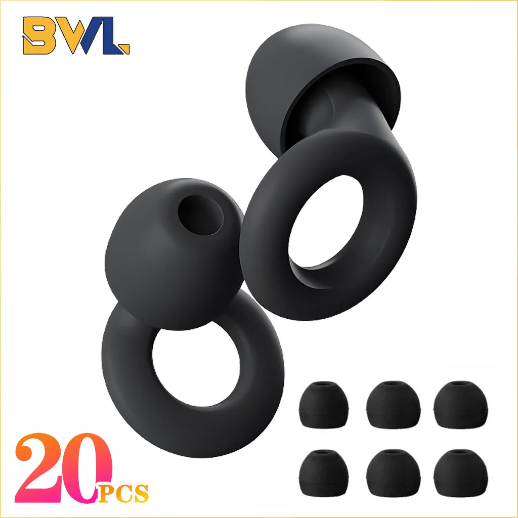 Ear Plugs for Noise Reduction for Sleeping Silicone Ear Plugs for Swimming Motorbike Noise Filtering Ear Plugs