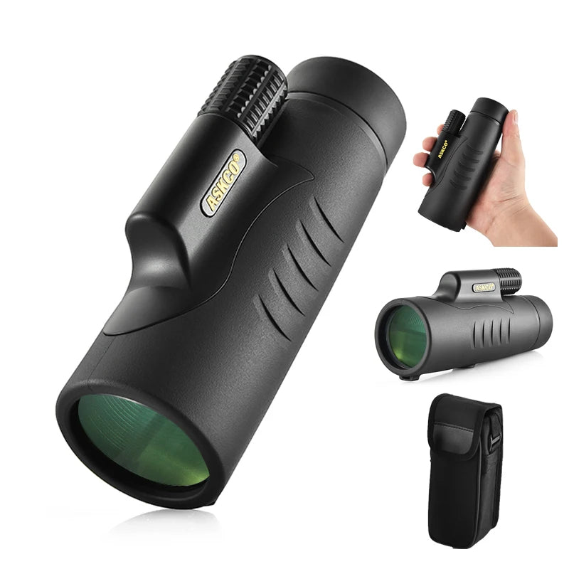Monocular Telescope 8x42 High Power Monoculars Scope Compact Waterproof Fogproof Shockproof with Hand Strap for Adults Kids Bird