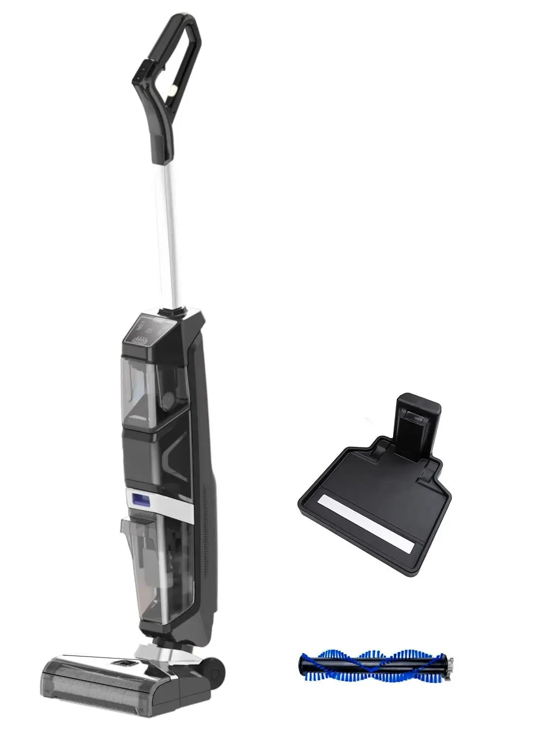 12500Pa Cordless Wet & Dry Vacuum Cleaner with Drying, Multi-Surface Smart Cordless Mop Floor Cleaner Self-Cleaning