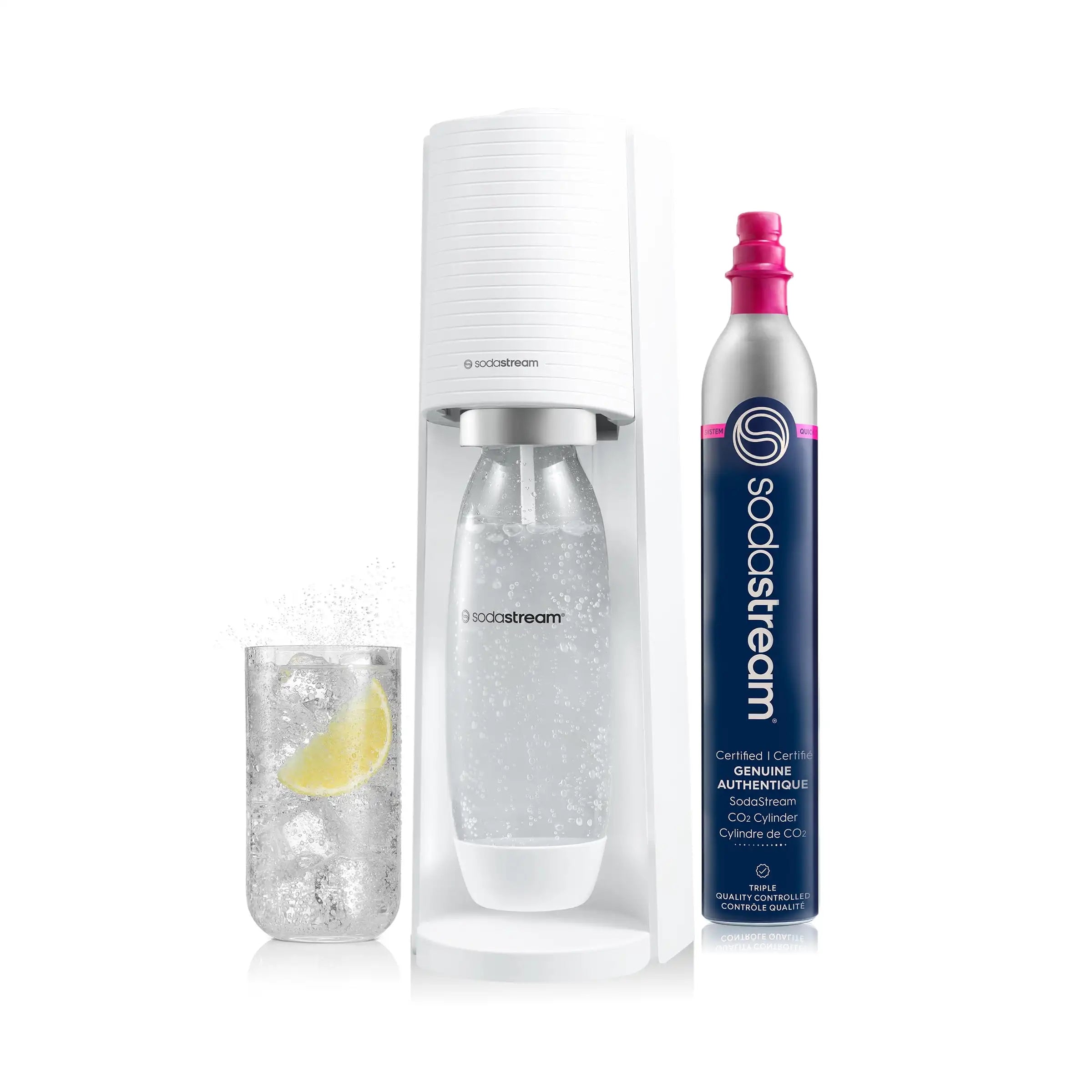 Sparkling Water Maker with CO2 and Carbonating Bottle