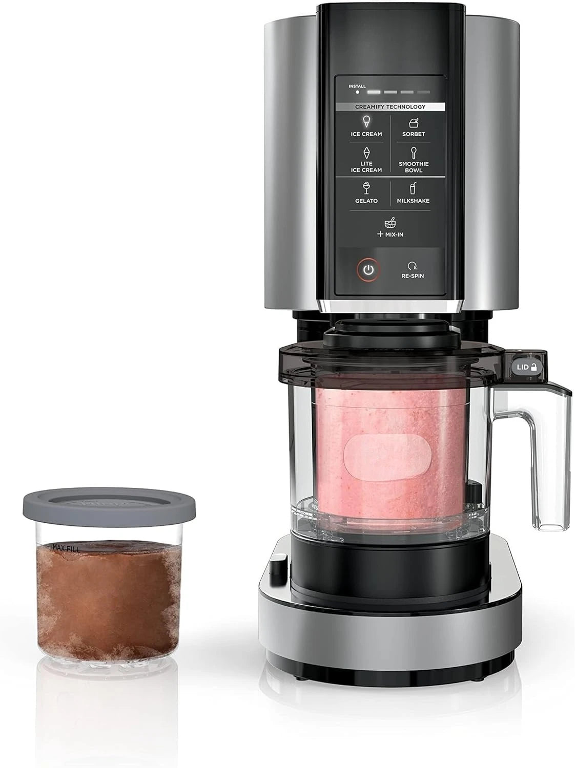 Ice Cream Maker, for Gelato, Mix-ins, Milkshakes, Sorbet, Smoothie Bowls & More, 7 One-Touch Programs