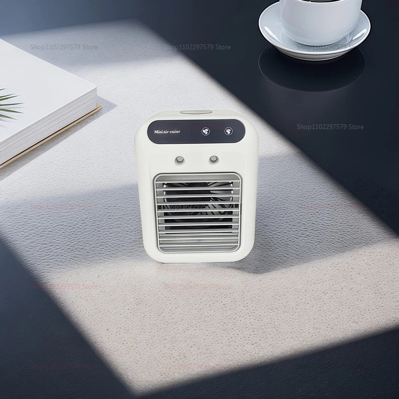 Portable Household Humidification Spray Fan USB Desktop Cooler Mini Air Cooler Personal Evaporative Cooler for Office Home