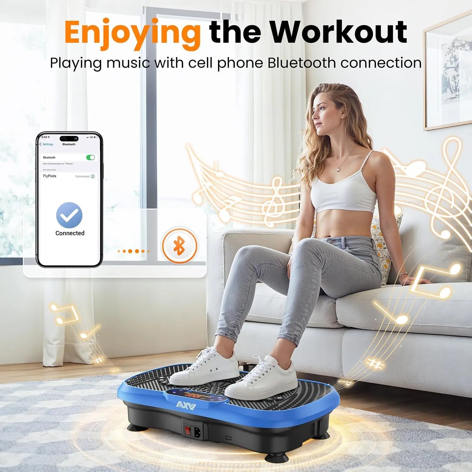 Vibration Plate Fitness Platform Exercise Machine Vibrating Lymphatic Drainage Shaking Full Body Shaker Workout Vibrate Stan