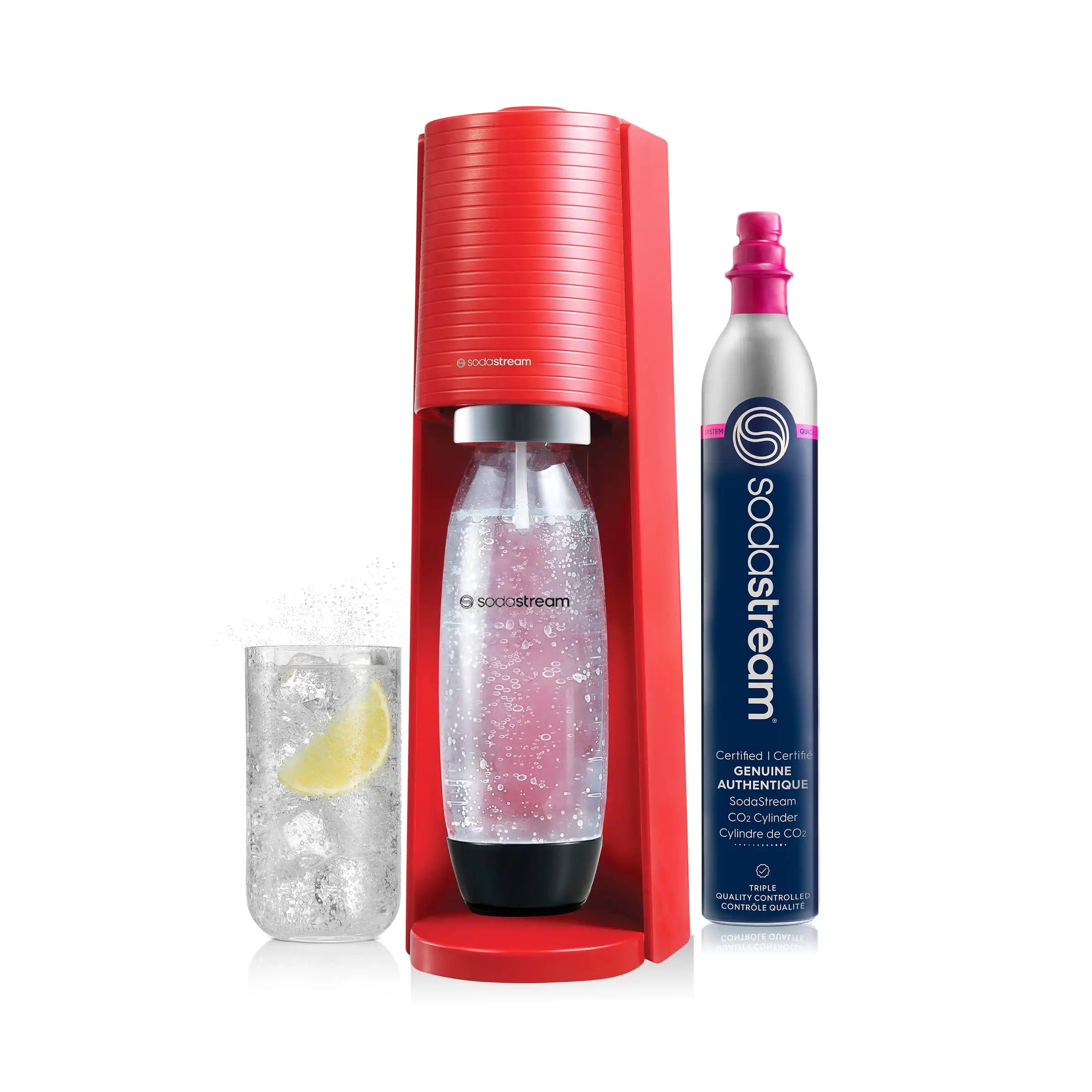 Sparkling Water Maker with CO2 and Carbonating Bottle