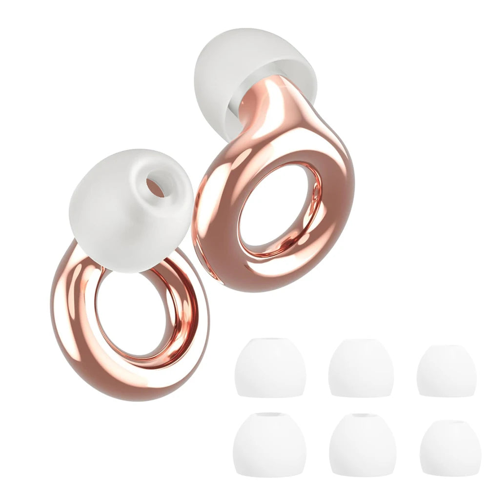 Quiet Ear Plugs for Noise Reduction for Sleeping Silicone Ear Plugs for Swimming Motorbike Noise Filtering Ear Plugs