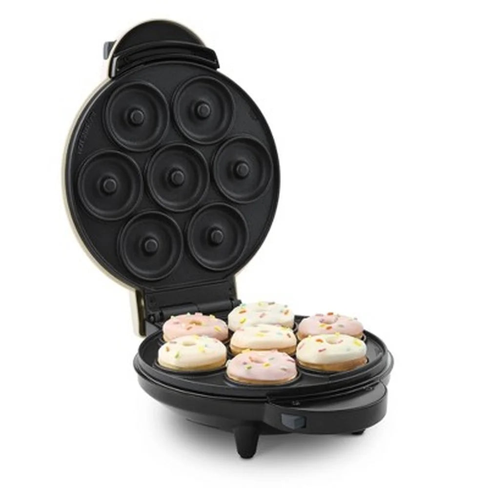 MultiMaker Treat Maker System Nonstick 7 Cavity Waffle Donut Cupcake Plates 800W Easy Cleanup Recipe Guide Family Fun
