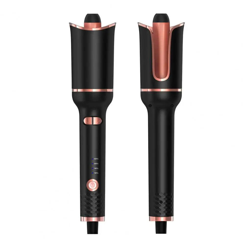 Automatic Hair Curler Mini Curling Iron Portable Electric Hair Curler with Adjustable Temperature Settings for Fast for Women