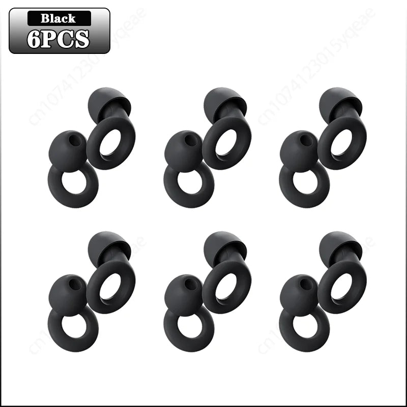Ear Plugs for Noise Reduction for Sleeping Silicone Ear Plugs for Swimming Motorbike Noise Filtering Ear Plugs