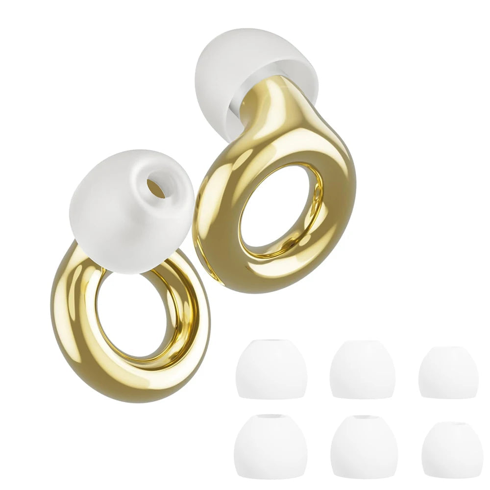 Quiet Ear Plugs for Noise Reduction for Sleeping Silicone Ear Plugs for Swimming Motorbike Noise Filtering Ear Plugs
