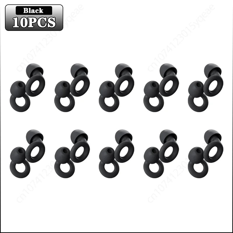 Ear Plugs for Noise Reduction for Sleeping Silicone Ear Plugs for Swimming Motorbike Noise Filtering Ear Plugs