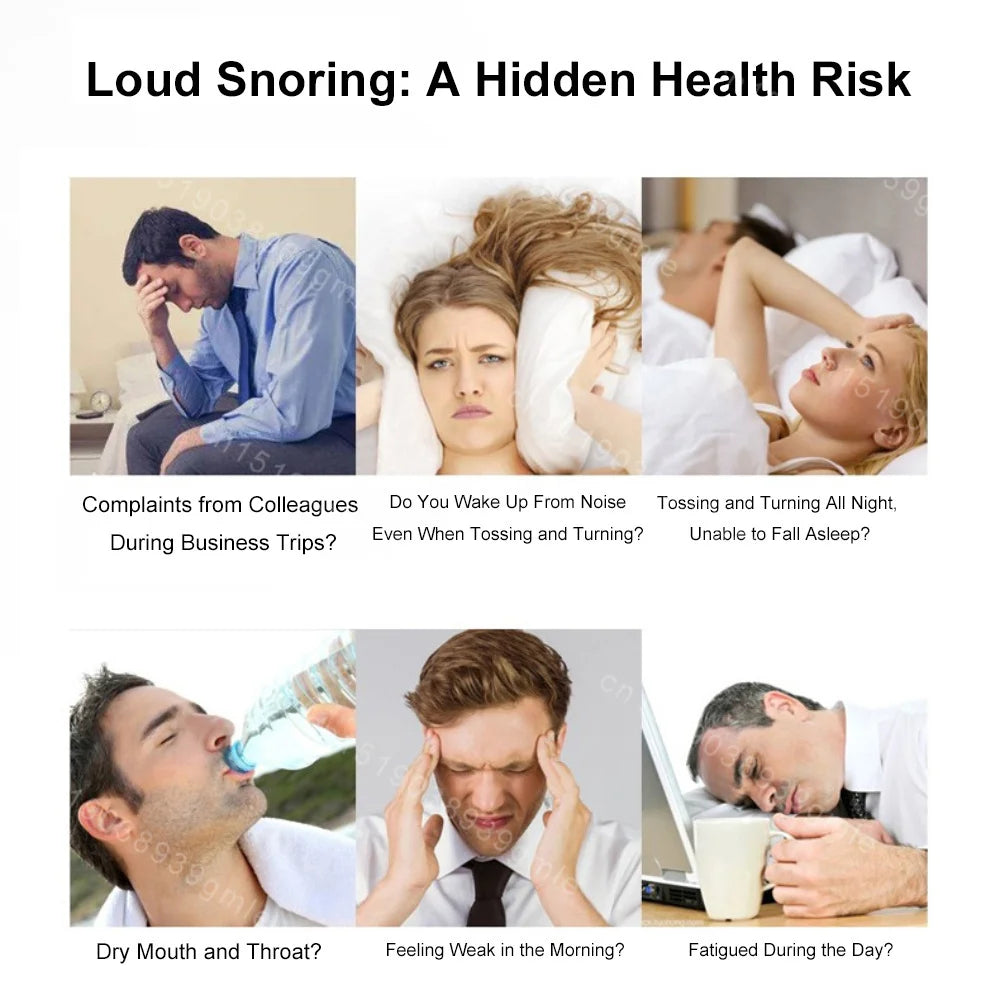 Electric Anti Snore Device Nose Clip Anti Snoring Stopper Snoring Silent Sleep Aid Guard Night Better Breath Sleep Care Machine