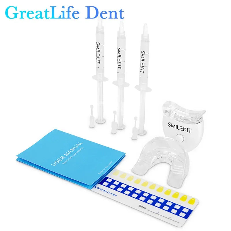 Small Blue Light Dental Teeth Whitening Kit Gel Teeth Whitening Lamp Accelerator Bleaching Machine Whitening Set