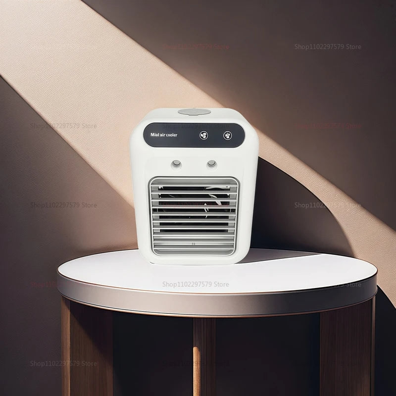 Portable Household Humidification Spray Fan USB Desktop Cooler Mini Air Cooler Personal Evaporative Cooler for Office Home