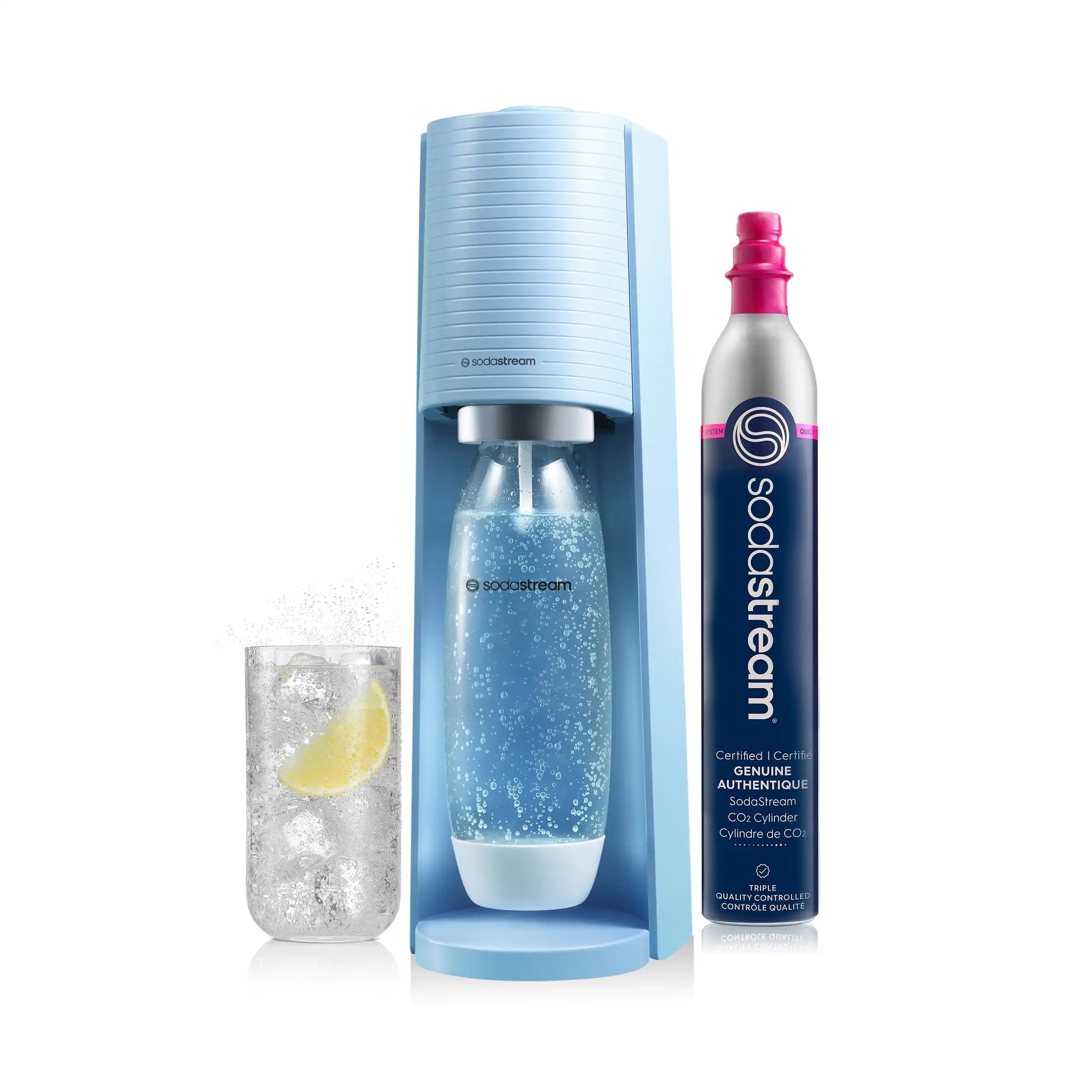 Sparkling Water Maker with CO2 and Carbonating Bottle