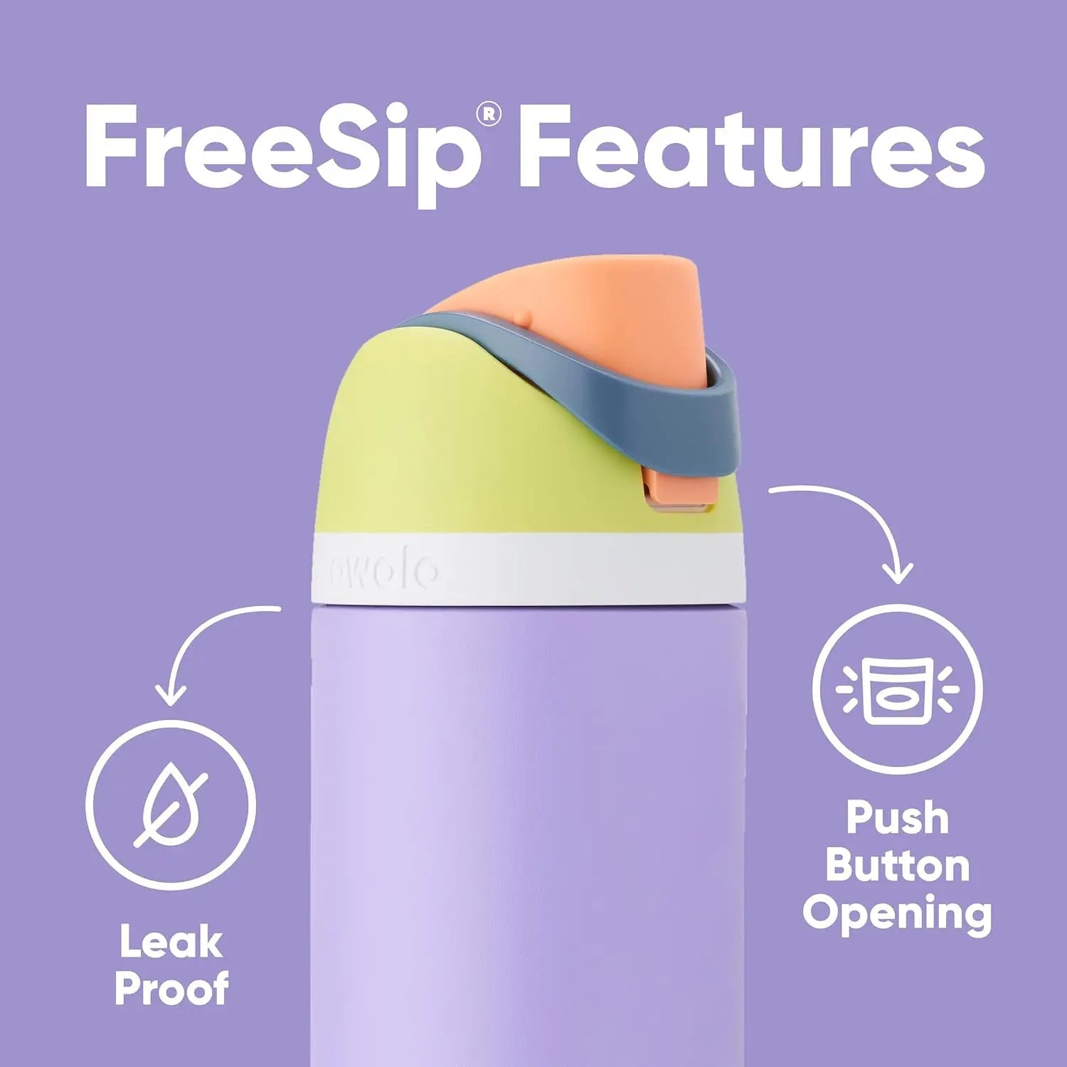 Insulated Stainless Steel Water Bottle with Straw, BPA-Free Sports Water Bottle, Great for Travel, 24Oz/32 Oz
