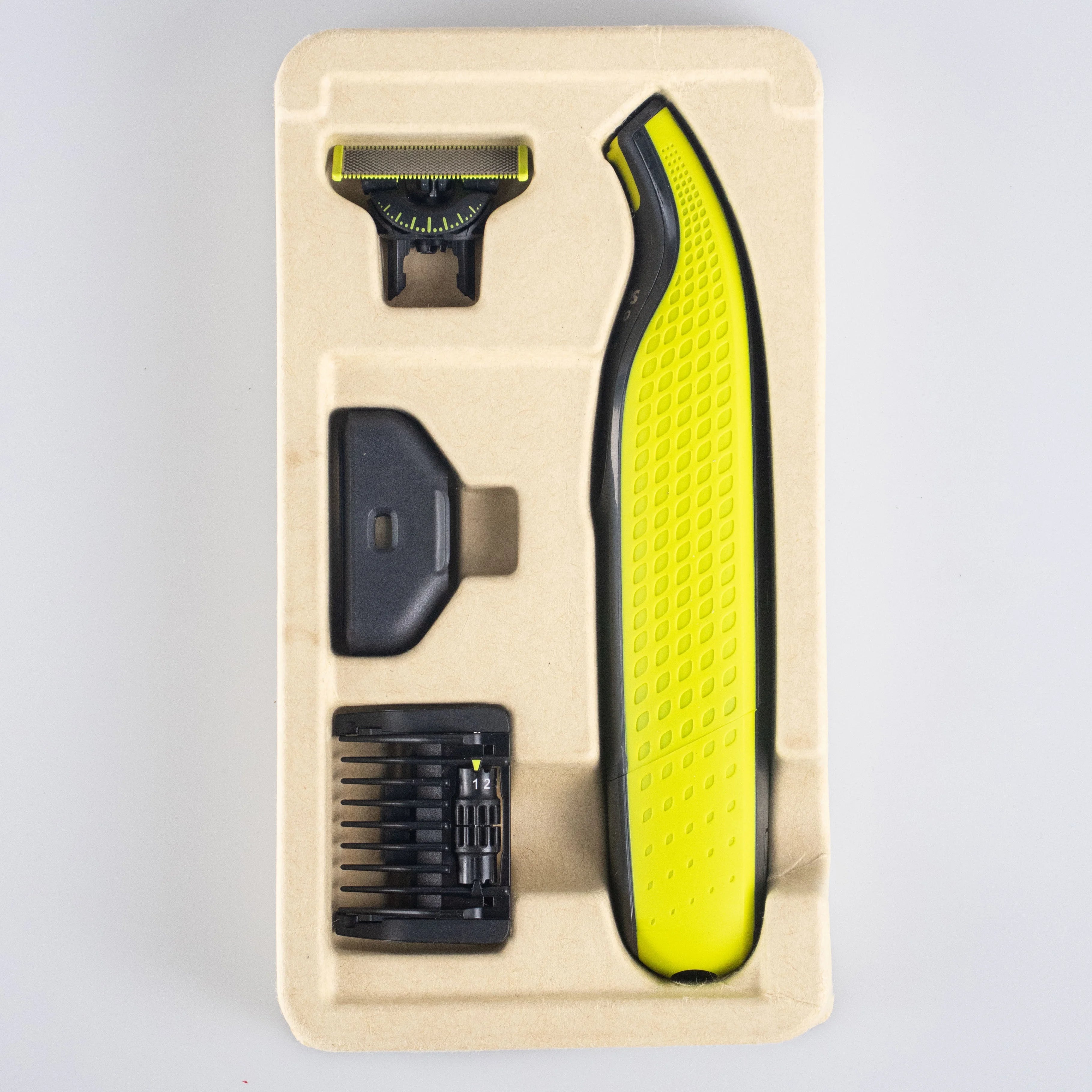 Philips Norelco OneBlade 360 Face QP2724, Hybrid Electric Beard Trimmer and Shaver with 5-in-1 Face Stubble Comb