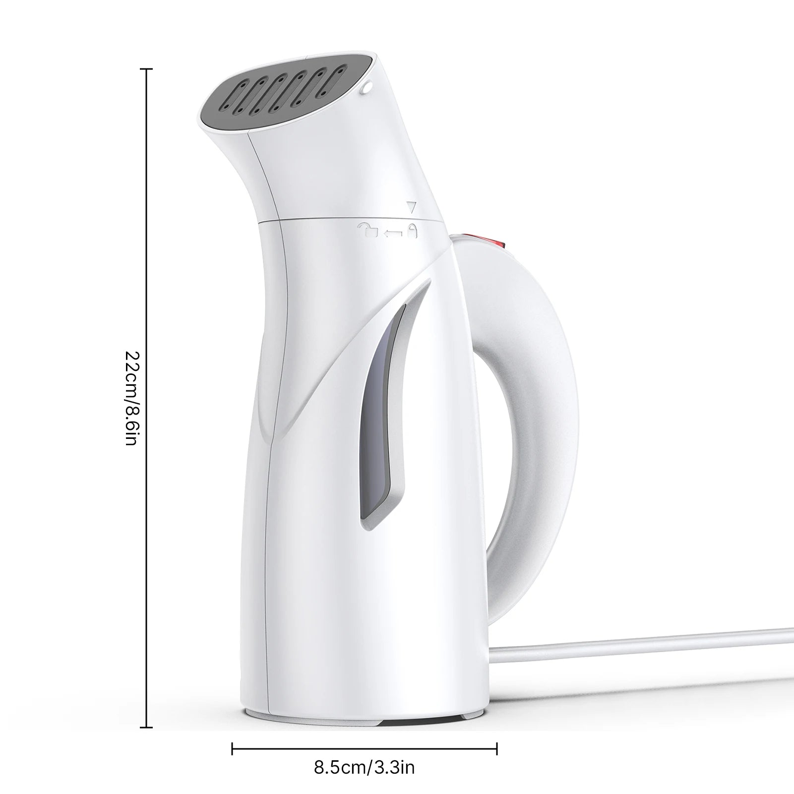 Portable Steamer for Clothes Handheld 140℃ Steam 240ml Water Tank 700W 40s Fast Heat Strong Penetrating Garment Steamer Removes