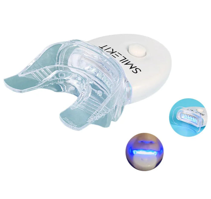 Small Blue Light Dental Teeth Whitening Kit Gel Teeth Whitening Lamp Accelerator Bleaching Machine Whitening Set