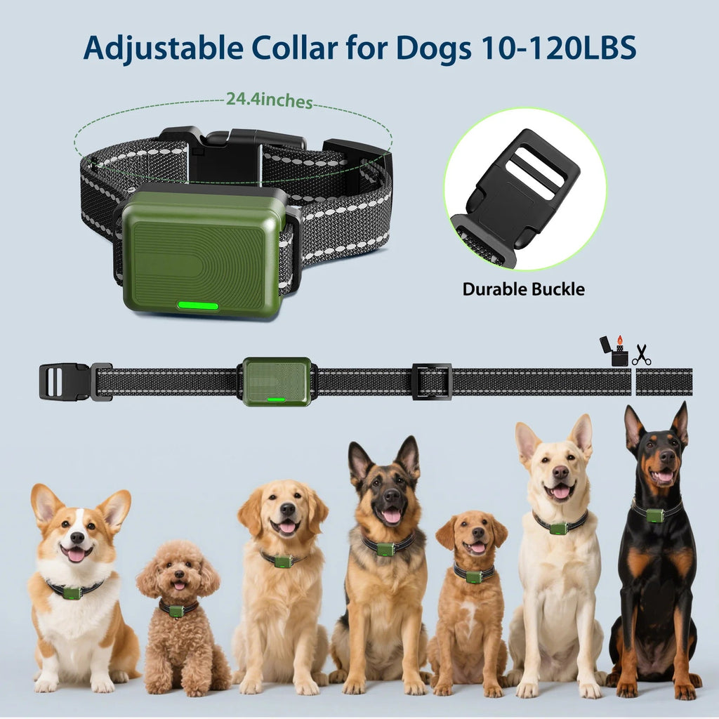 Dog Shock Collar 4200FT Dog Training Collar with Remote Innovative IPX7 Waterproof with 3 Training Modes, Rechargeable E-Collar
