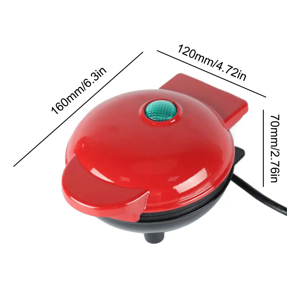 Waffle Iron Nonstick Electric Breakfast Maker Household Breakfast Electric Baking Pan for Quick Breakfasts Snacks and Desserts