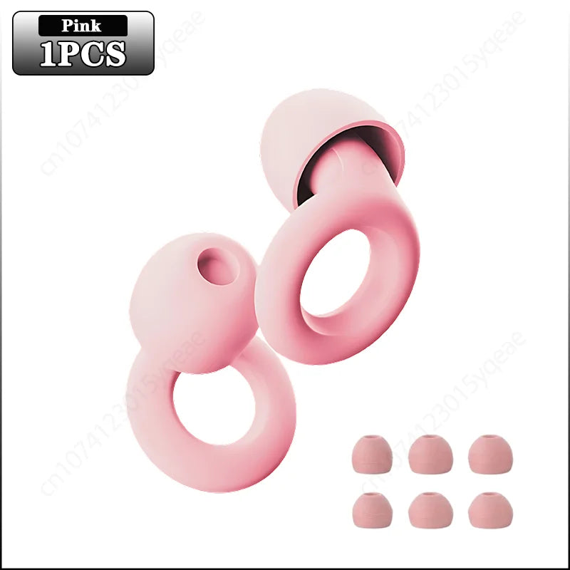 Ear Plugs for Noise Reduction for Sleeping Silicone Ear Plugs for Swimming Motorbike Noise Filtering Ear Plugs