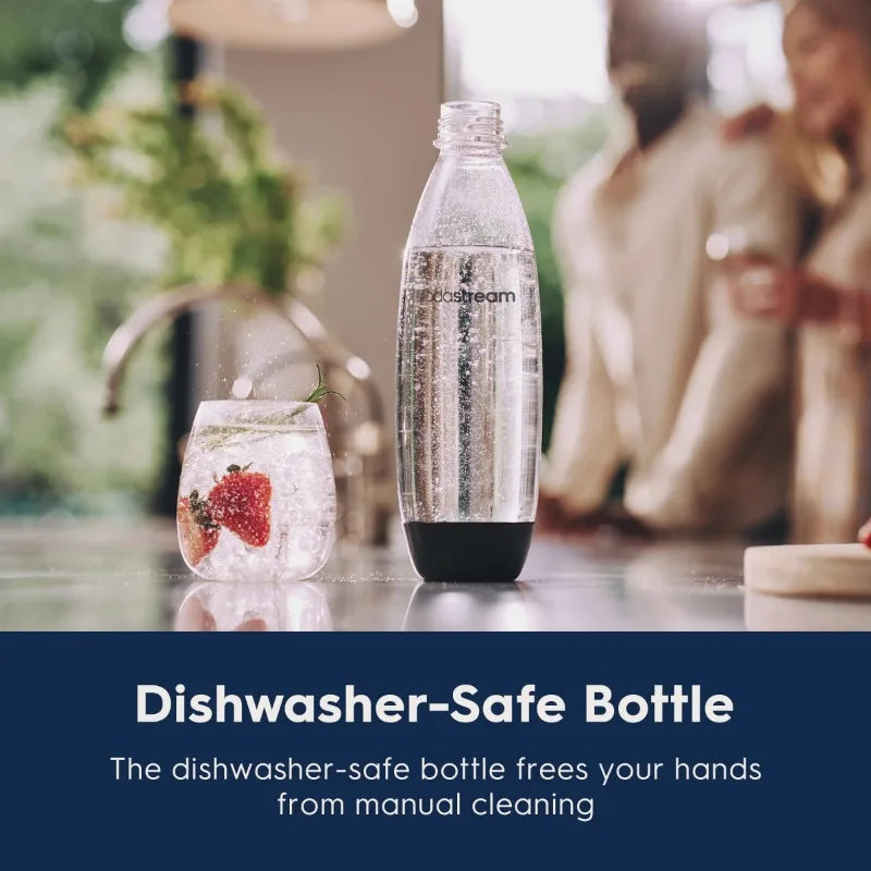 Sparkling Water Maker with CO2 and Carbonating Bottle
