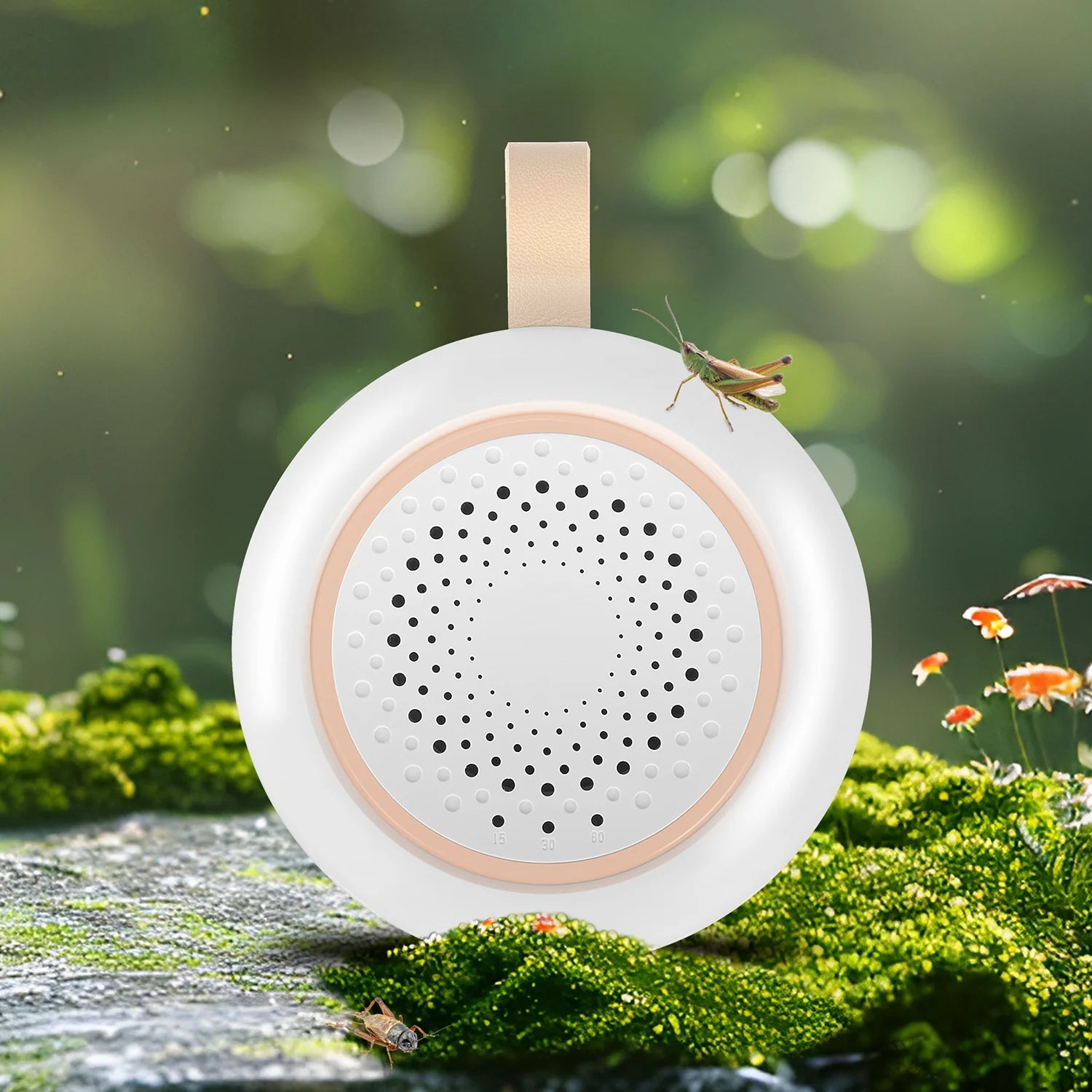 White Noise Machine with Night Light, 24 Soothing Sounds, Portable USB Rechargeable Speaker Sleep Sounds Machine for Baby Adults