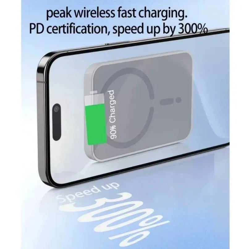 Wireless Charging Magnetic Air Outlet Phone Holder Stand 30W Quick Charging Pad For Magsafe iPhone 16 15 14 13 12 Pro Max 12 XS