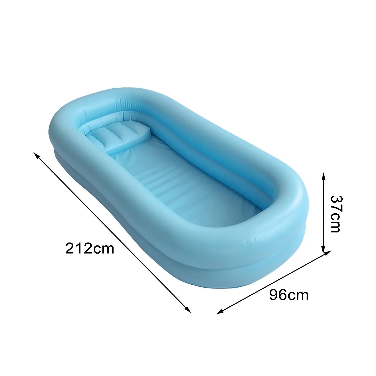 Inflatable Bathtub Shower Bath Basin Inflatable Adult Bath Tub for Men