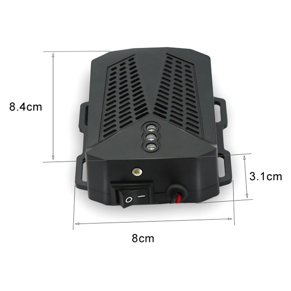 Car Ultrasound Mouse Repeller Car Non-Toxic Car Rat Repeller 12V Powered Intelligent Start-Stop Get Rid of Mice in Car Engine