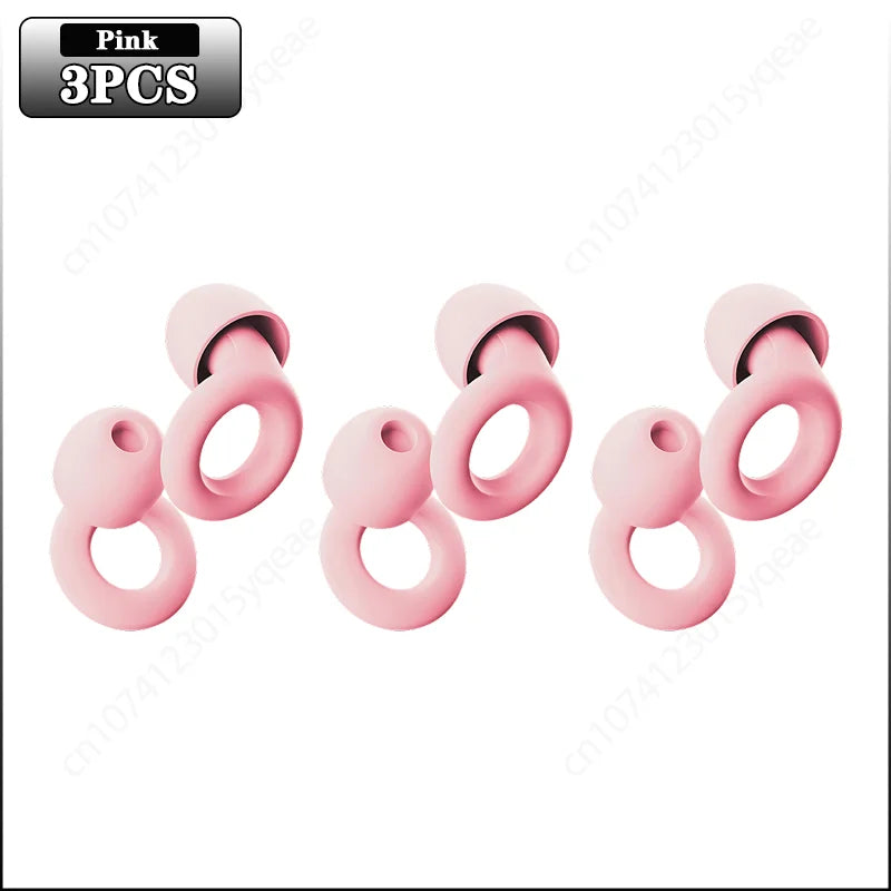 Ear Plugs for Noise Reduction for Sleeping Silicone Ear Plugs for Swimming Motorbike Noise Filtering Ear Plugs