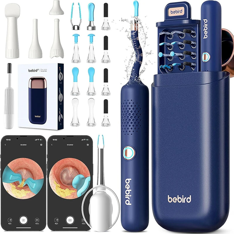 New Bebird EarSight Plus I35R Visual Ear Cleaner Bendable HD Clipable All-in-1 Earpick Earwax Removal Earpicks Ear Cleaning Tool