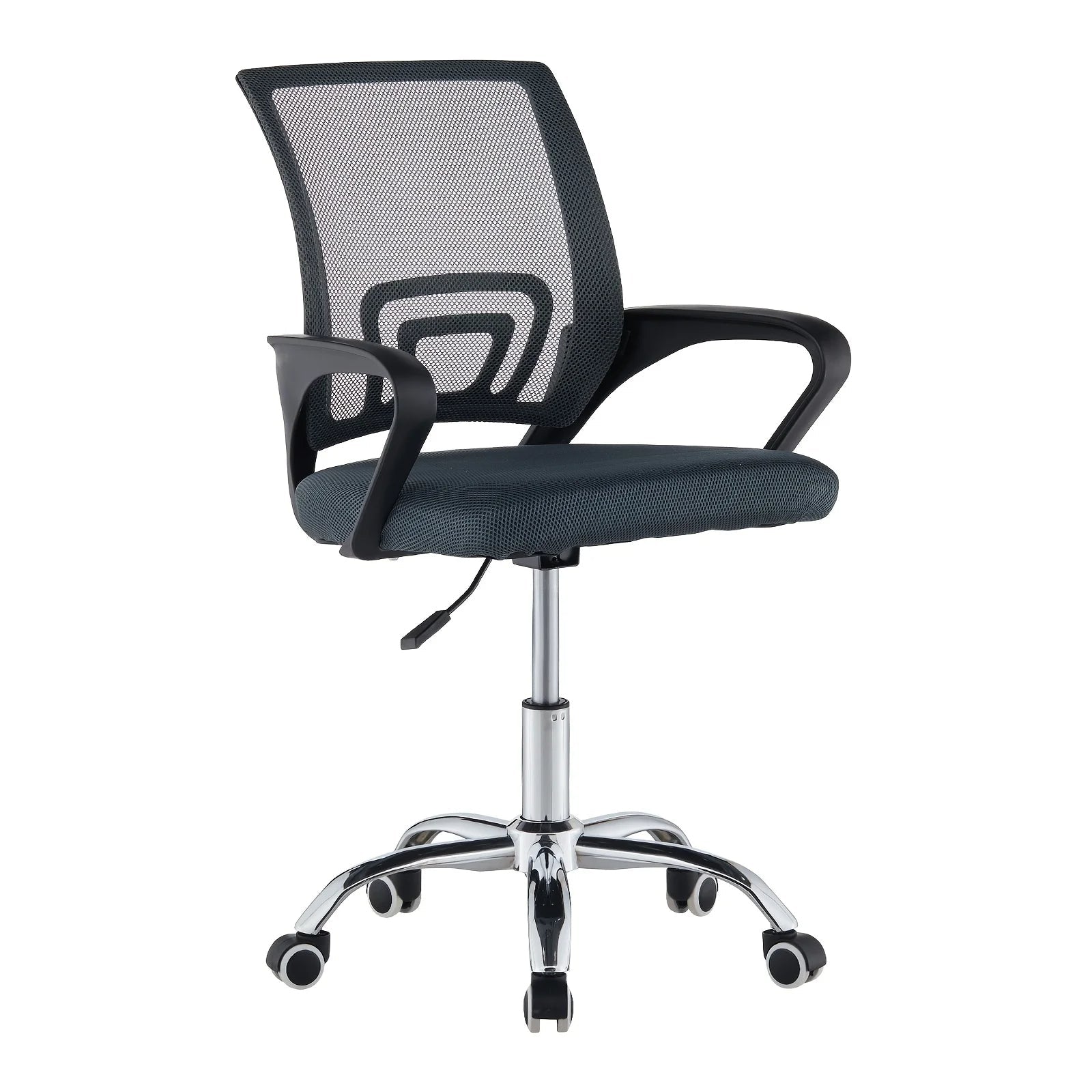 Ergonomic Mid-Back Office Chair with Adjustable Height Breathable Mesh Executive Desk Chair with Lumbar Support